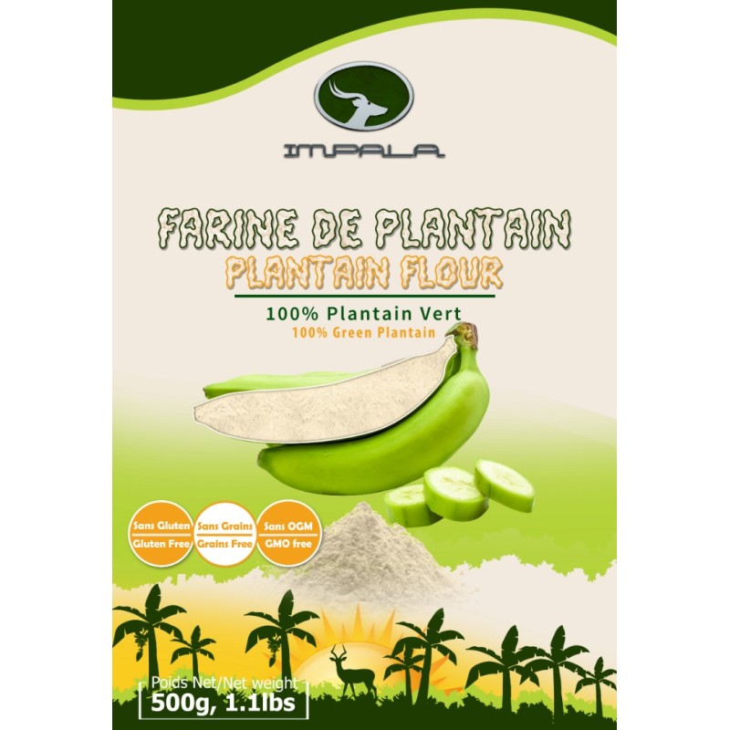 Farine de Plantain, recto